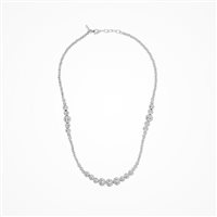 Halskette Desmos Dame in Silber CRYSTAL GALA W 41 - CRYSTAL GALA W 41